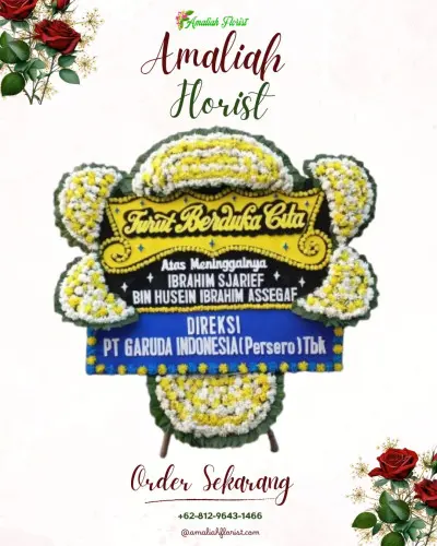 Papan Bunga Duka di Sorosutan
